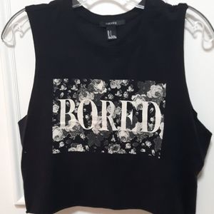 🛍️ Forever 21 cropped tank top